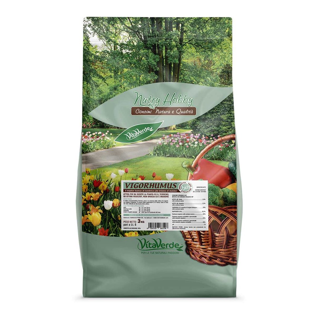 VIGORHUMUS KG. 3 - BIOLOGICO